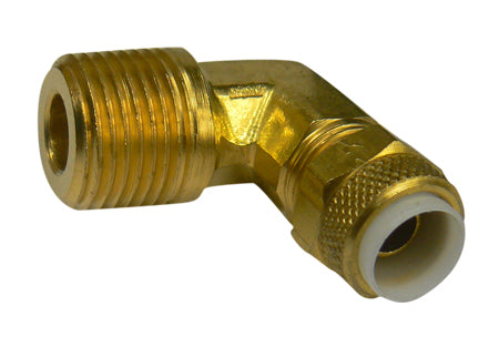 Elbow Nut/Sleeve Fitting - 3/8" X 3/8" M