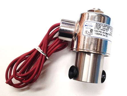 Solenoid Valve - 1/4" NPT 150PSI - (Fragrance) Stainless steel