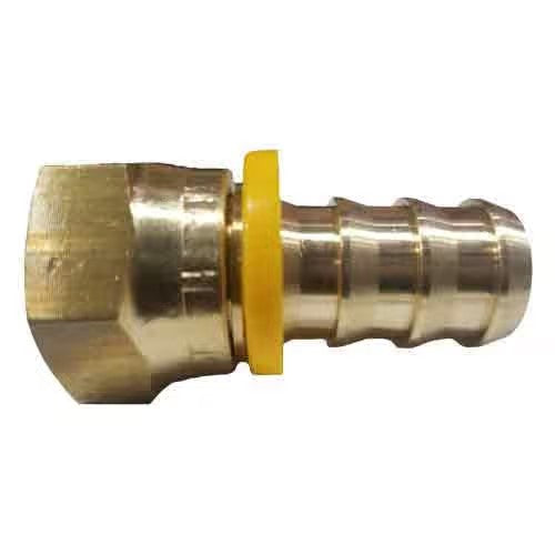 Push Lock Flare - SAE 45 F Swivel - 3/4" x 3/4" - Brass