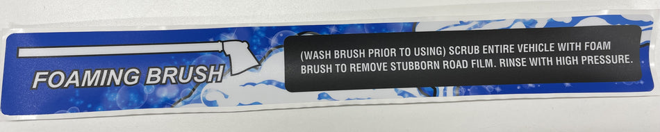 Menu Strip - Foam Brush